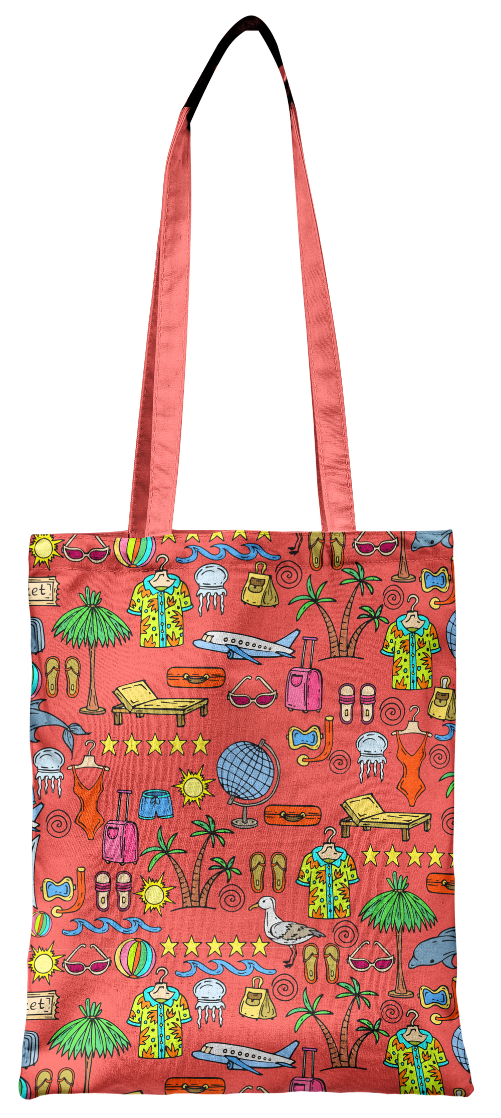 Шоппер Экспедиция (коралловый)