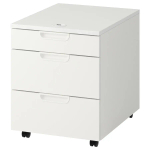 Комод на колесиках - IKEA GALANT/ГАЛАНТ ИКЕА, 55х45х60 см, белый