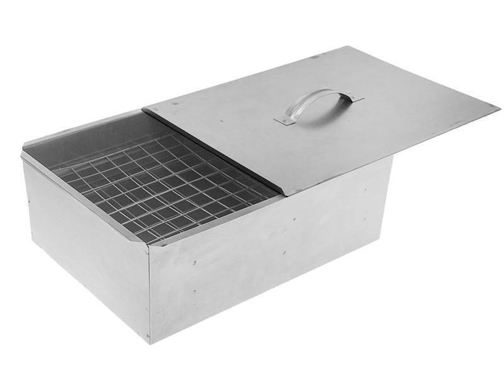 Коптильня 350*260*170*0,5мм двухуровневая в коробке