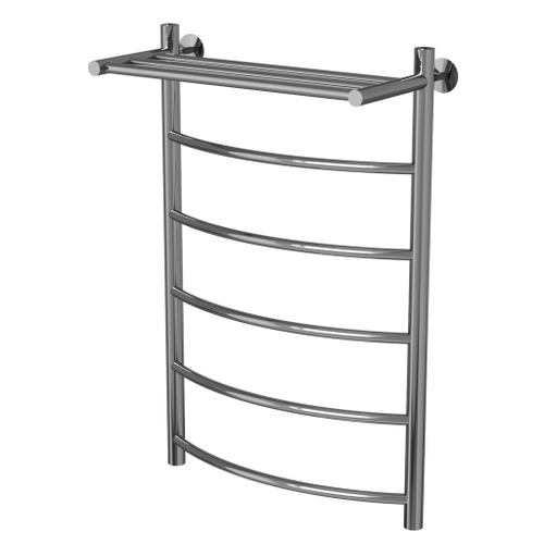 Полотенцесушитель MIXLINE CAPELLA  80х50 (1/2'' ВР, 5 перекладин + ПОЛКА) водяной