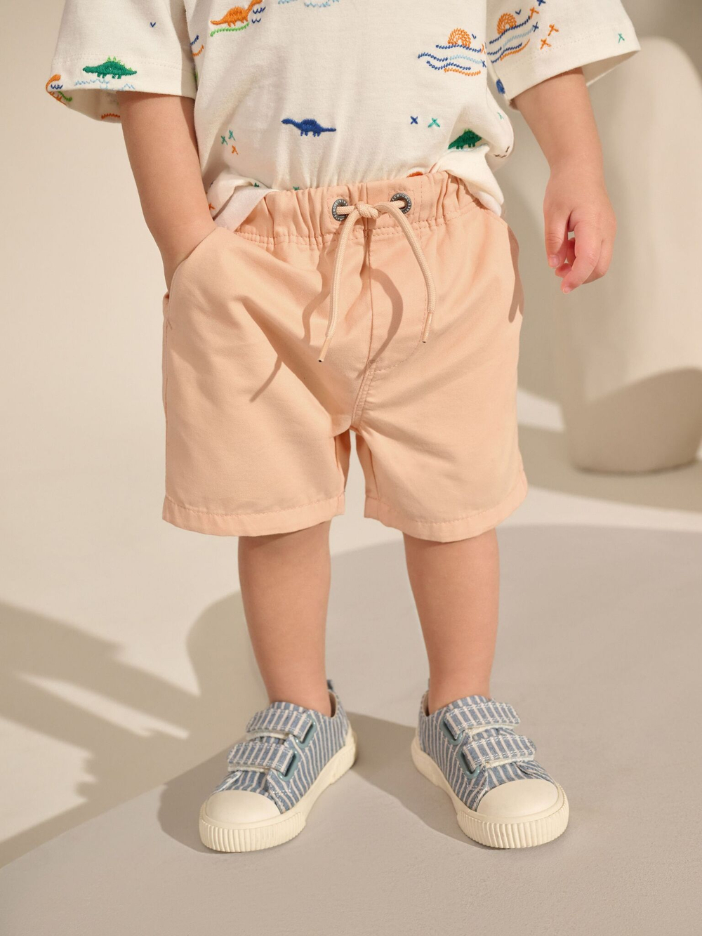 Шорты для мальчика Next AG3-800, Персиковый