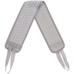 Мочалка для тела «Premium - Laguna», цвет серый, 9*82см