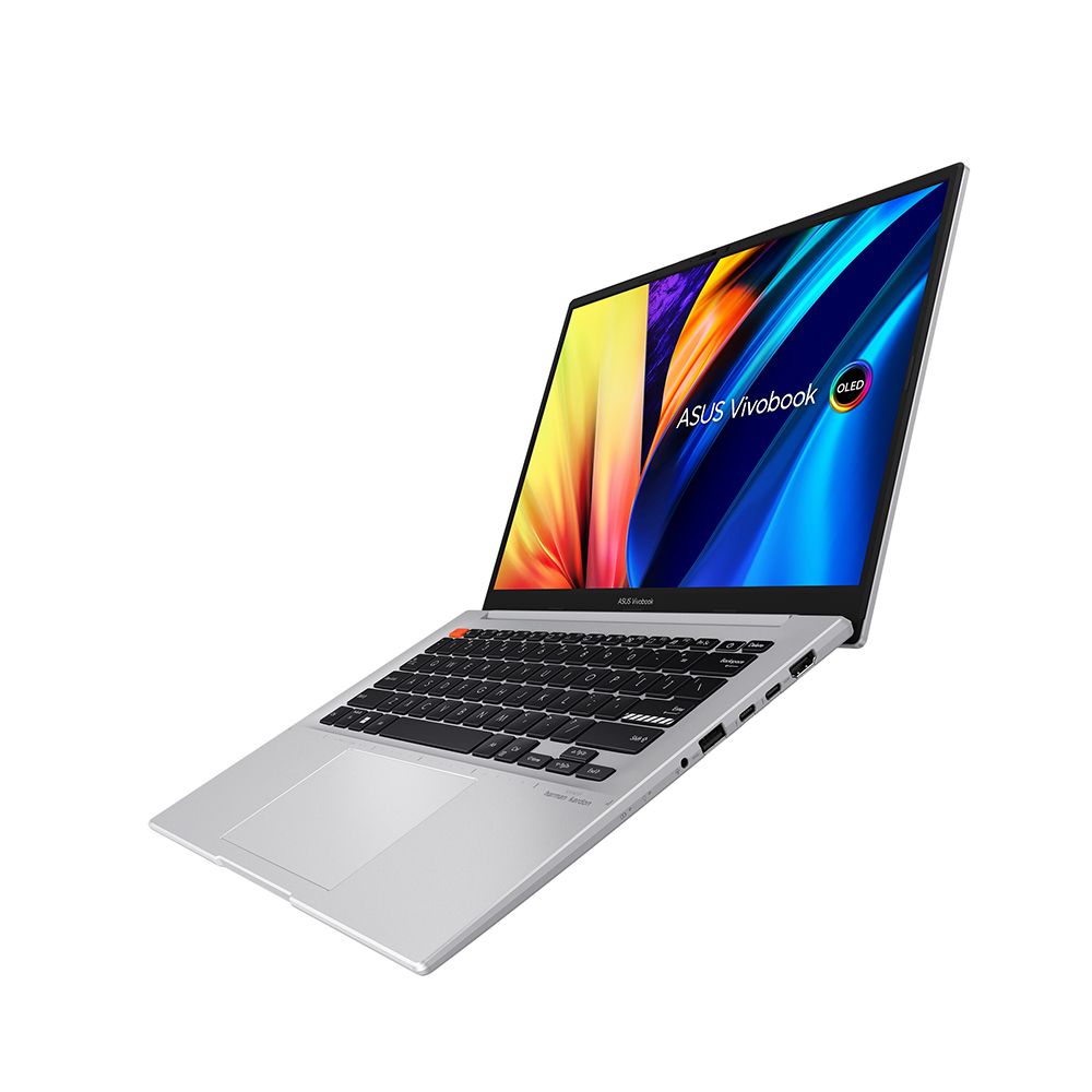 Ноутбук ASUS Vivobook S 14 OLED K3402ZA-KM120, 14&amp;quot; (2880х1800) OLED 90Гц/Intel Core i7-12700H/8ГБ DDR4/512ГБ SSD/Iris Xe Graphics/Без ОС, серый [90NB0WE1-M00550]