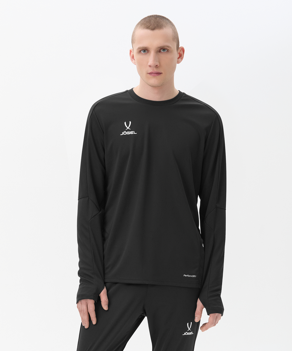 Джемпер тренировочный DIVISION PerFormDRY Pro Training Top, черный