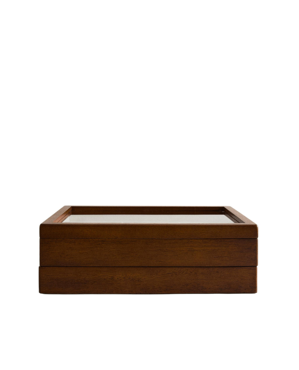Zara Home Шкатулка из дерева, цвет коричневый, 31 см