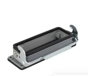 Корпус разъема для крепления на панель с 1 скобой  HZW-H24B-ST-1PL  Oukerui