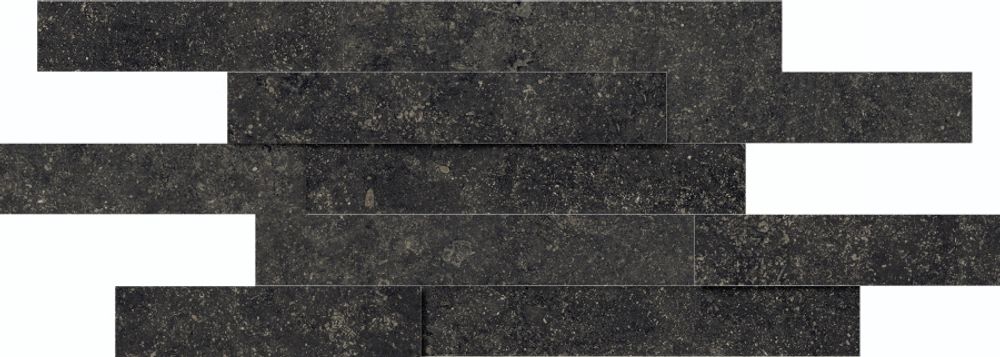 Мозаика Room Stone Black Brick 3d Cet 28x78