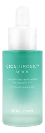 MIZON Сыворотка с экстрактом центеллы азиатской и гиалуроновой кислотой - CICALURONIC SERUM , 30мл