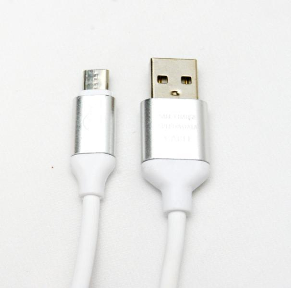 Кабель USB - Micro NEW (белый) 1м