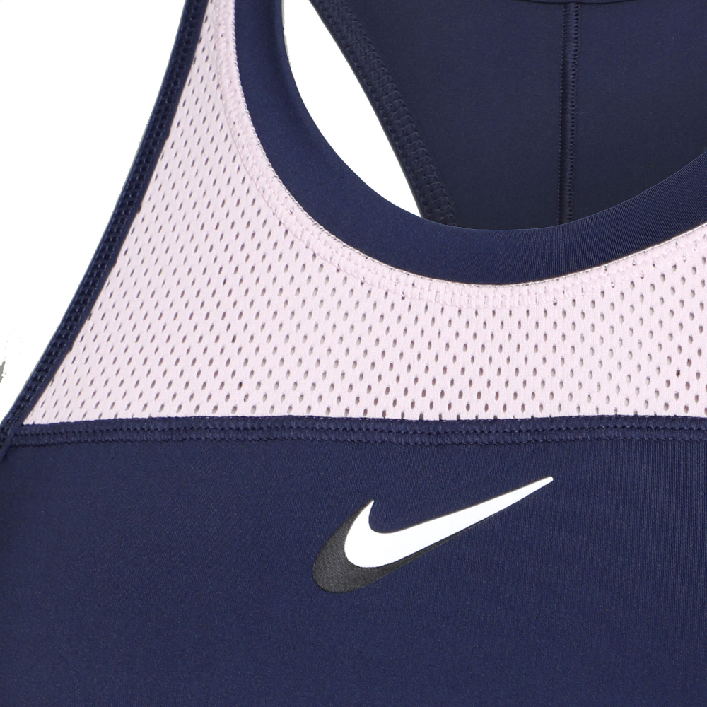 Женская теннисное платье Nike Court Dri-Fit Slam Dress Women - Dark Blue, Pink