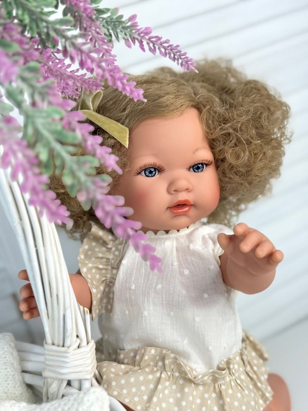 Кукла D Nenes виниловая 34см Lean (054050)