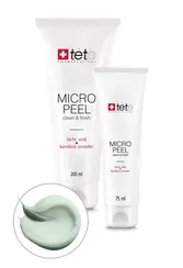 Мягкий эксфолиант с молочной, гликолевой кислотой и бабмбуковой пудрой