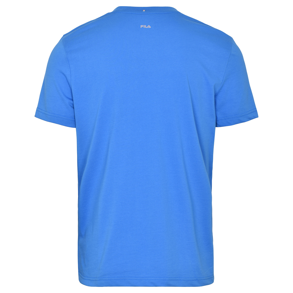 Мужская теннисная футболка Fila T-Shirt Chris - simply blue