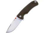 Нож складной SOG Tellus FLK Olive Drab, сталь Cryo 440C,рукоять GRN,блистер (SOG-14-06-01-43)