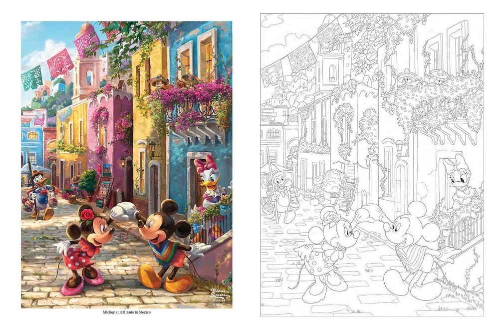 Disney Dreams Collection Thomas Celebrations. Coloring Book