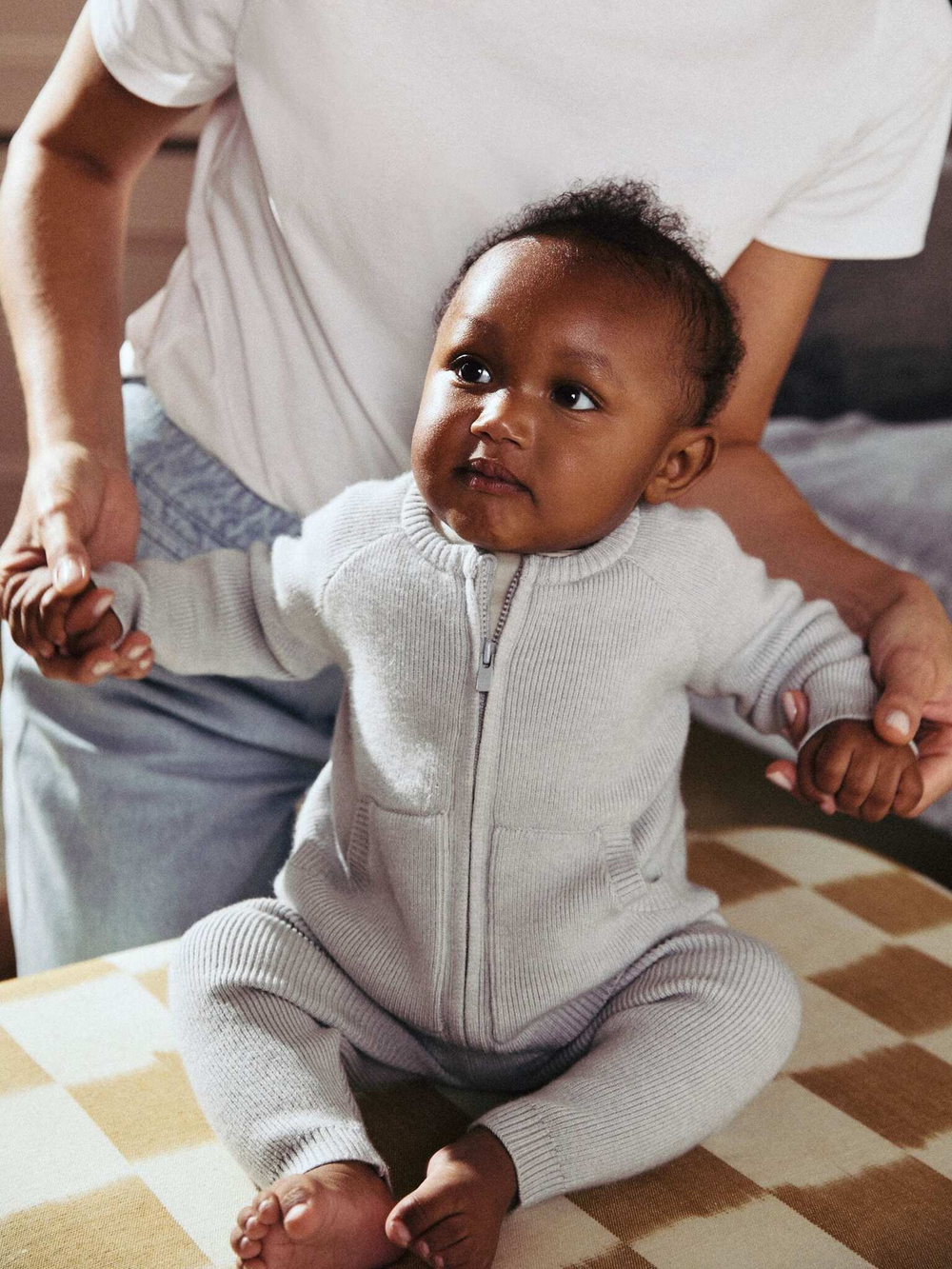 Комплект из трех предметов Next N22-284, Светло-серый, Молочный