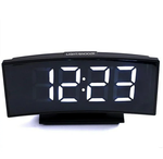 Часы зеркальные LED MIRROR DS-3621L белое свечение