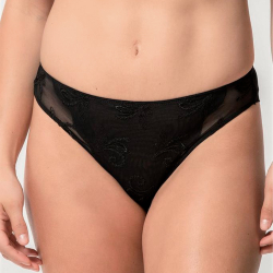 Женские трусы бразилиана черные LUNA SPLENDIDA Celebration 2963