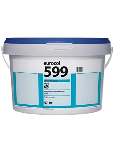 Клей Forbo Eurocol 599 для линолеума, плитки ПВХ, ковролина, резиновых покрытий. 10 кг