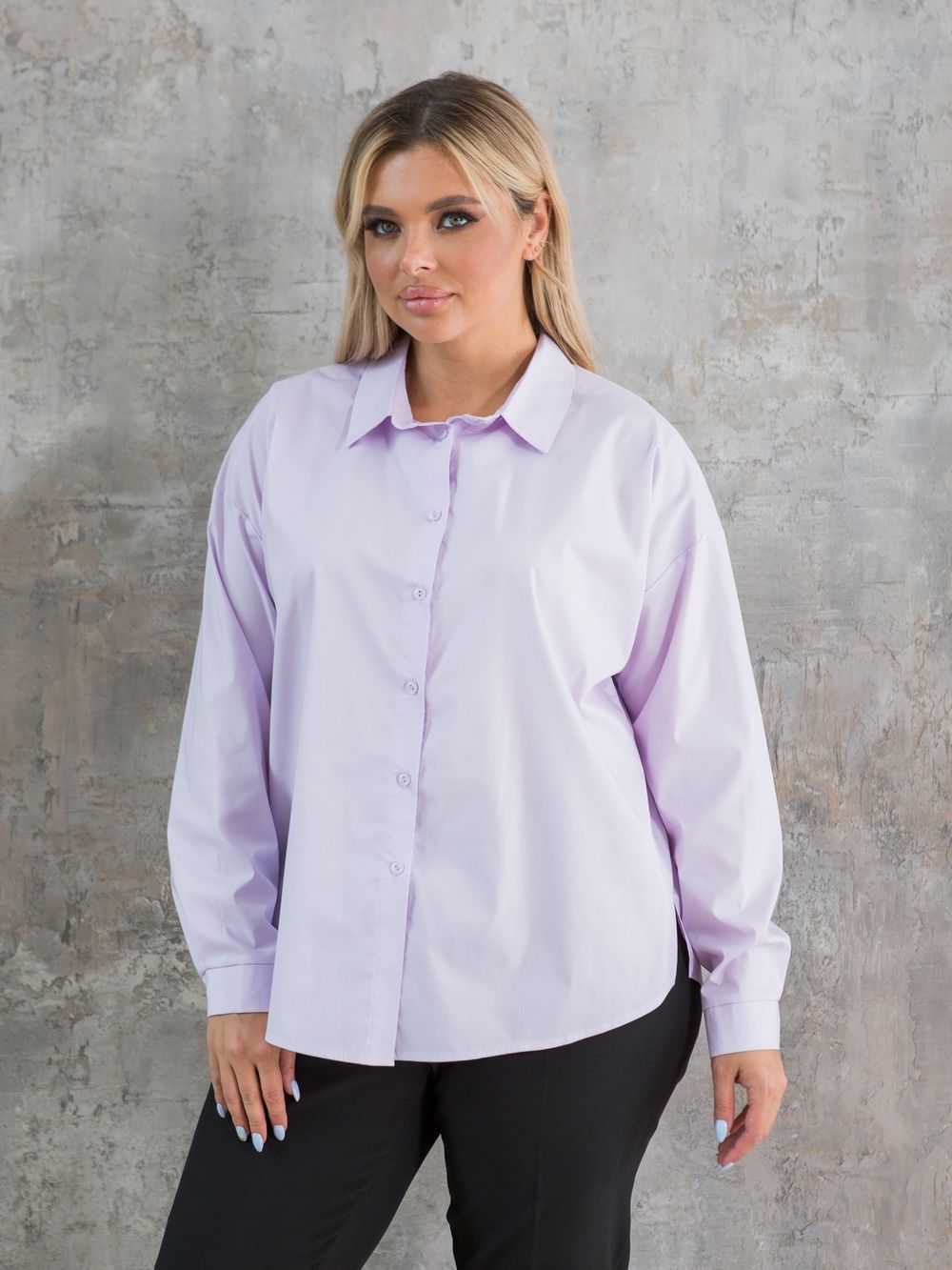 Блузка 1357 сиреневый Novita (Акция)