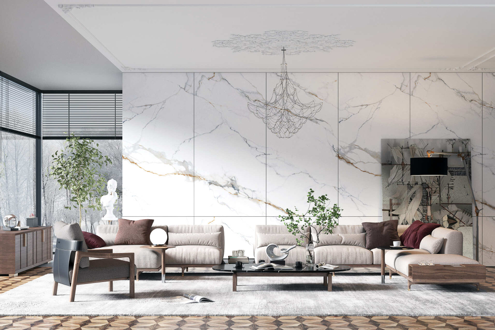 NT Ceramic Carrara Gold Mat NTT3000M 120x240