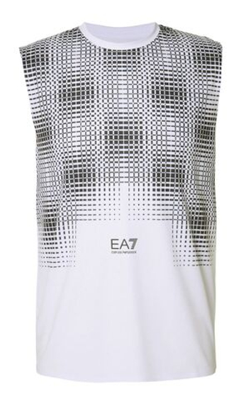 Мужская теннисная футболка EA7 Man Jersey Tank - разноцветный