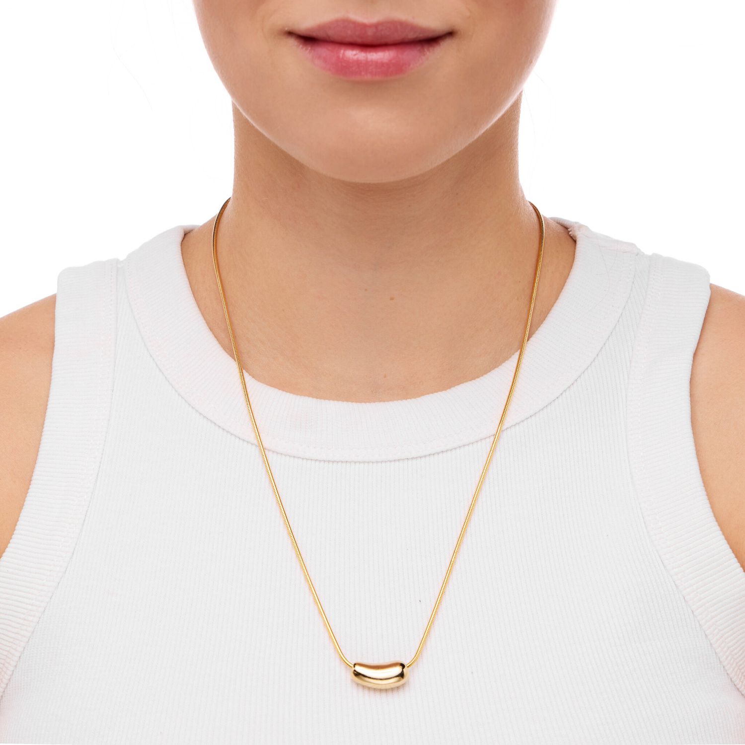 Колье Tiny Ingot Necklace – Gold