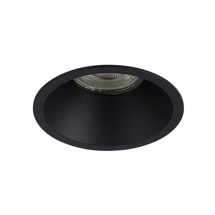 Светильник встраиваемый MUNICH под лампу GU10, цвет черный, D82xH57, 2мм, IP20