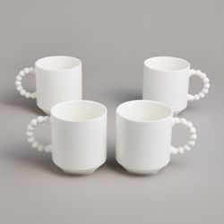 НАБОР КРУЖЕК LEFARD "PEARL" 4 ШТ. 300 МЛ