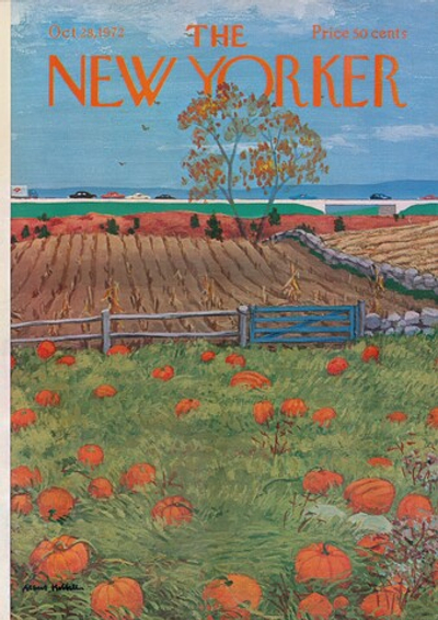 Журнал The New Yorker 28-10-1972, обложка
