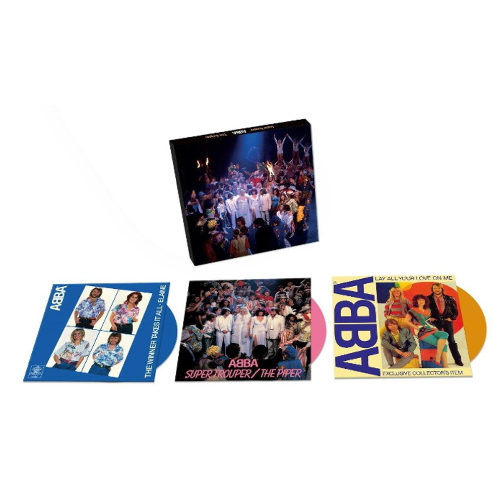 ABBA / Super Trouper (40th Anniversary Edition)(Coloured Vinyl)(3x7" Vinyl Single)