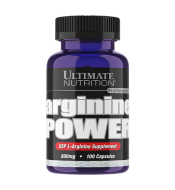 Ultimate Nutrition Arginine Power 800 mg 100 Caps , Аргинин
