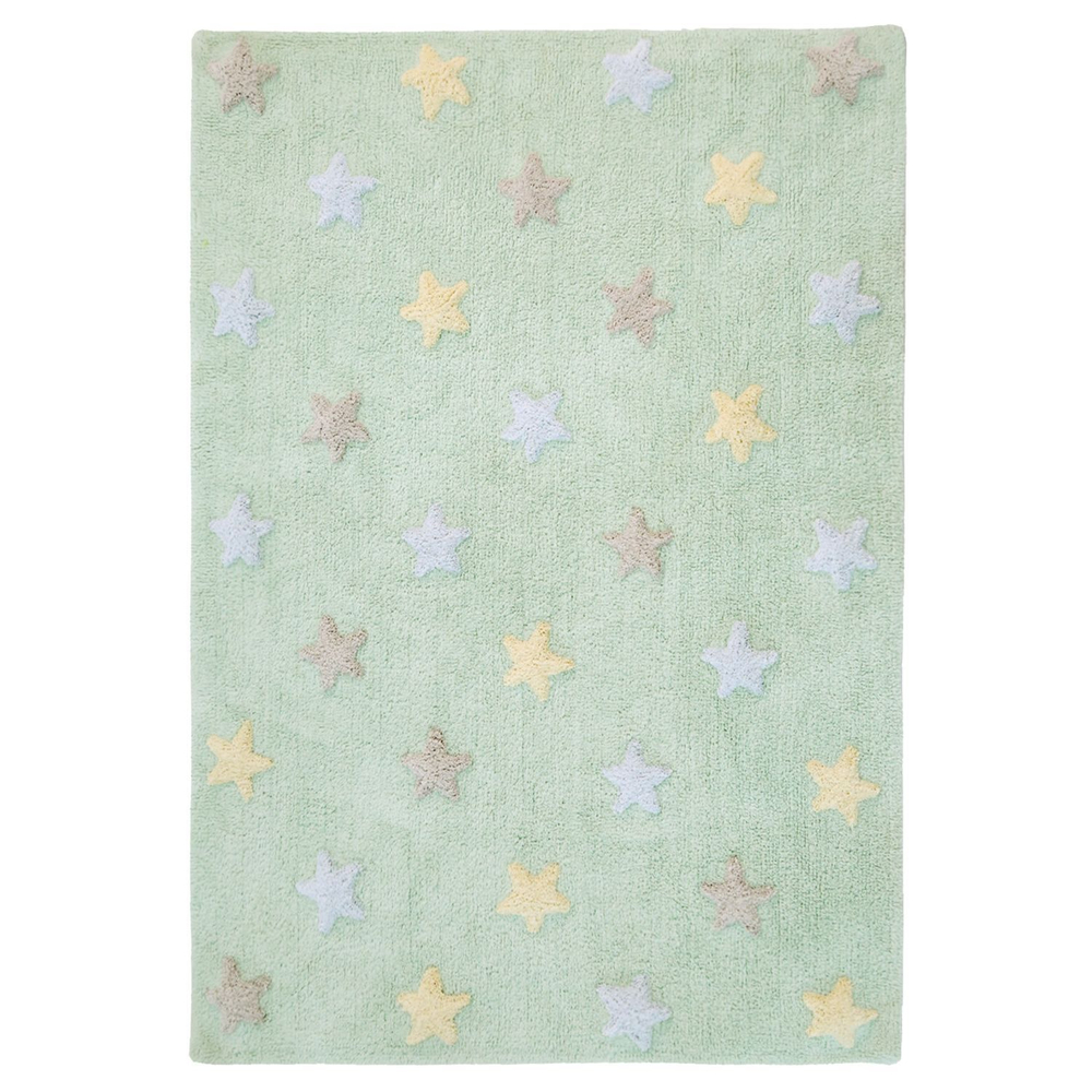Ковер Lorena Canals Tricolor Stars Mint (120 x 160 см)