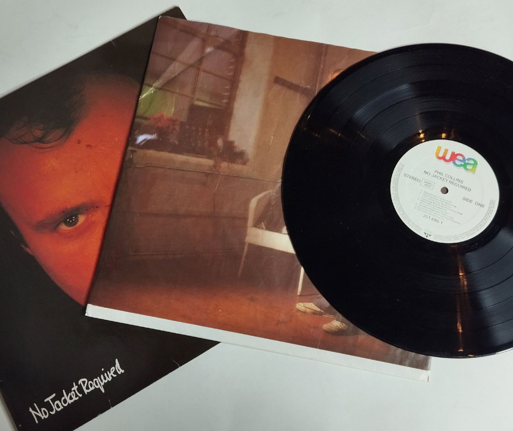 Винтажная виниловая пластинка LP Phil Collins No Jacket Required (Germany 1985)