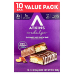 Atkins, Endulge, батончики с карамелью и орехами, 10 шт. по 32 г (1,2 унции)