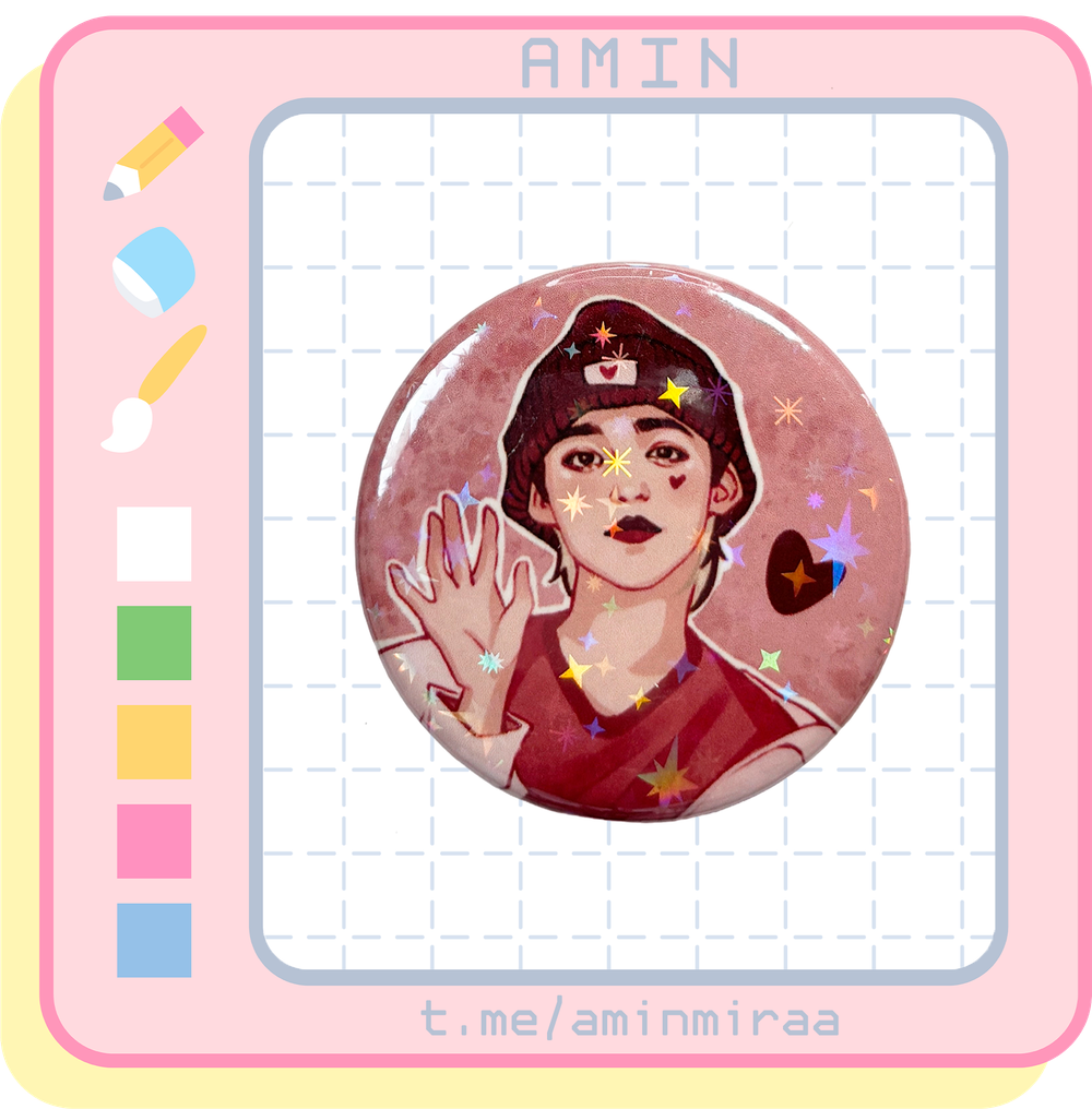 Плюшка / Значок #25 / SEVENTEEN