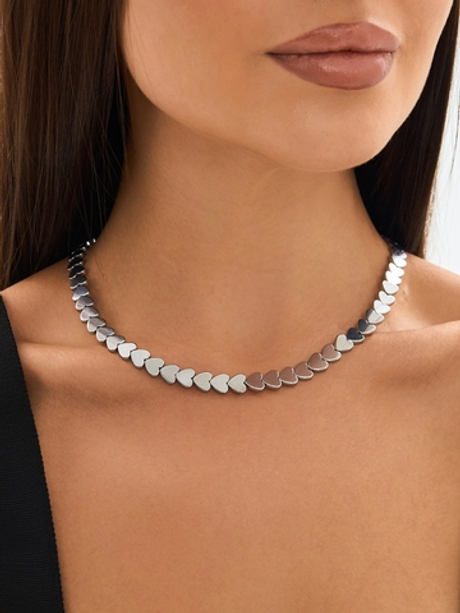 91000832 Колье Роман с камнем