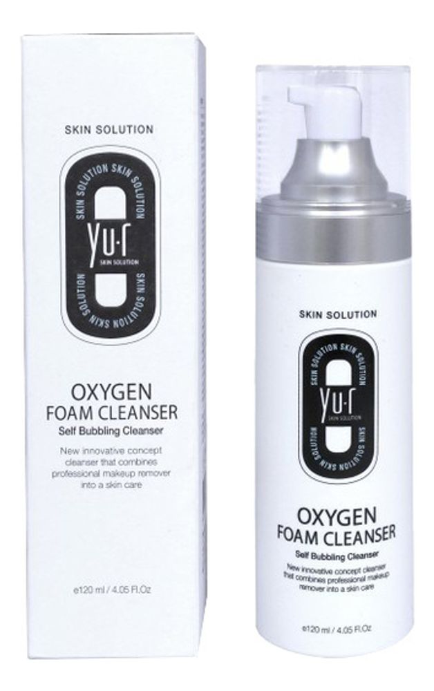 YU.R SKIN SOLUTION OXYGEN FOAM CLEANSER