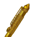 Тактическая ручка самозащиты Premium Survival (золотистая)