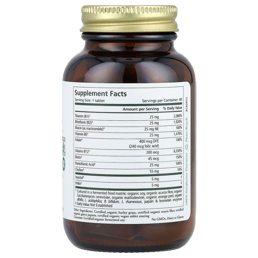 Pure Synergy, Super B-Complex™, 60 таблеток