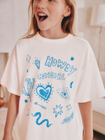 Пижама для девочки Next AC2-735, 3 шт., Розовый, Голубой, Бежевый