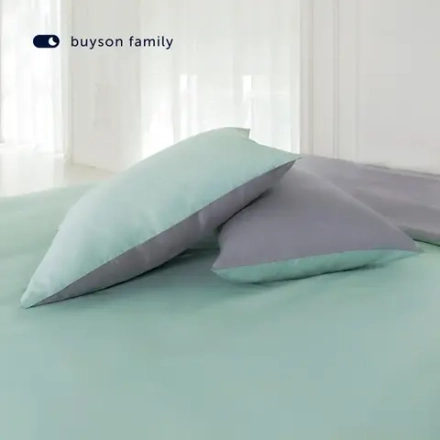 Комплект наволочек 50х70 BuyColor, 2 шт. (сатин) Лаванда/Мята