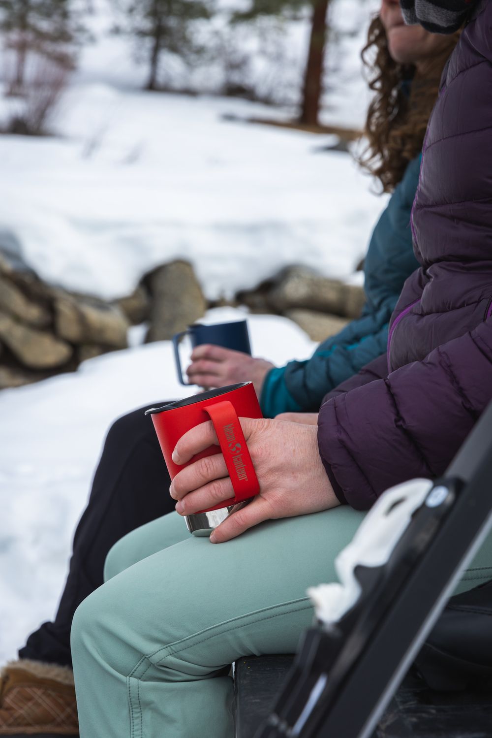 Термокружка Klean Kanteen Camp Mug 12oz (355 мл) Red