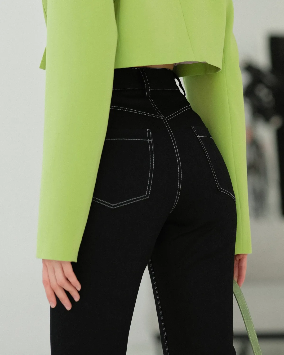 Джинсы клёш Carbon