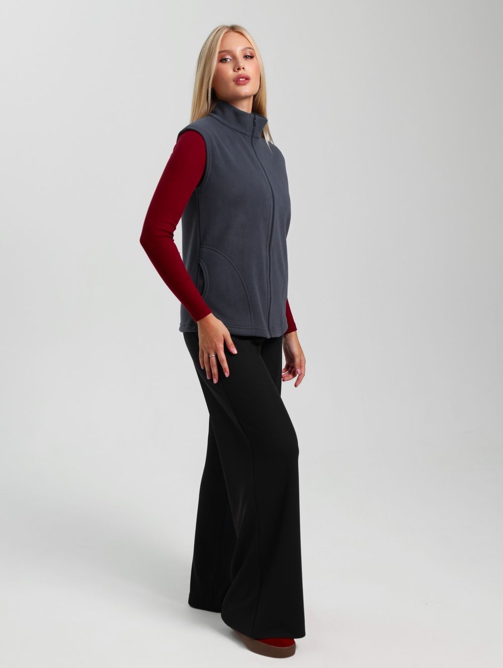 Толстовка (жилетка) Орбита Виотекс СЕРЫЙ