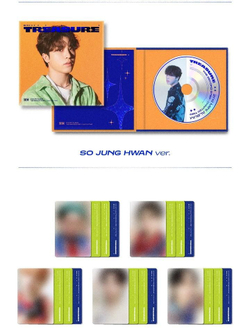 Альбом TREASURE - THE SECOND STEP : CHAPTER TWO 2nd Mini Album DIGIPACK 10 Version SET