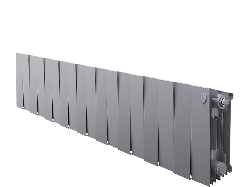 Радиатор Royal Thermo PianoForte 200 /Silver Satin - 18 секц.