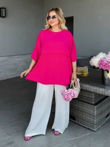 Блузка УК-2055-1 Фабрика Моды