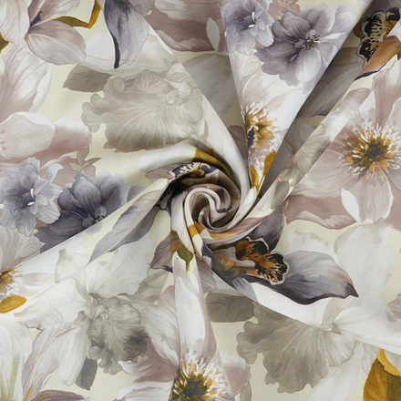 Блэкаут оптом "Орхидея" серая