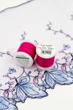Нитки швейные Madeira aerofil №120 Col. 9100 малиновая фуксия (100, 400 м)